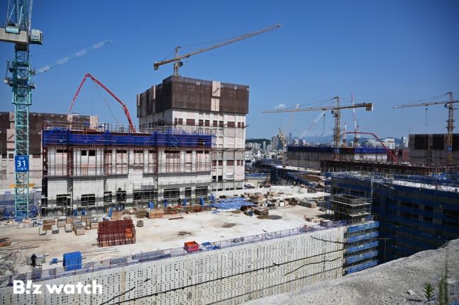 디에이치 방배 공사현장 모습. /사진=이명근 기자 qwe123@