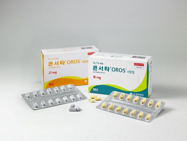 한국얀센의 메틸페니데이트 성분의 ADHD(주의력결핍집중력장애) 치료제 콘서타. /사진=한국얀센