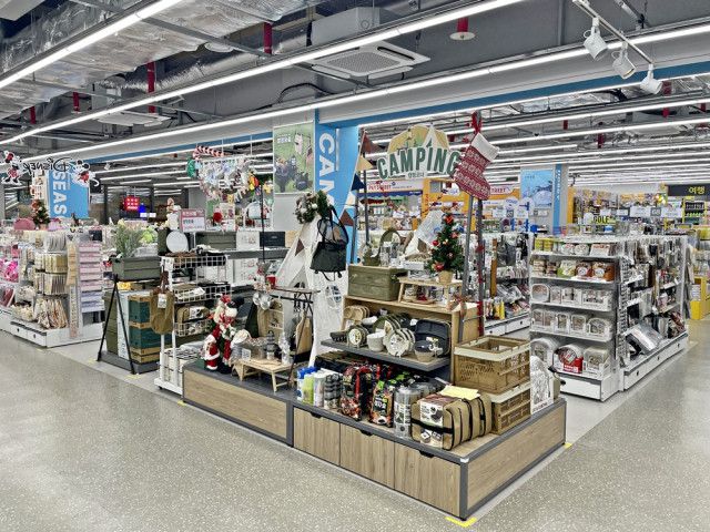 부산 신세계프리미엄아울렛 내 다이소 매장 전경./사진=신세계사이먼 제공