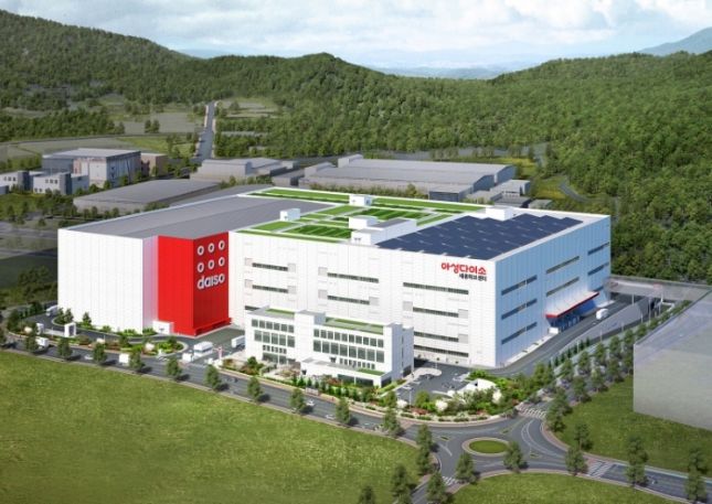 다이소 세종허브센터 조감도./사진=아성다이소 제공