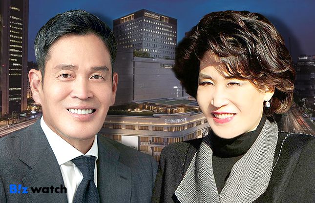 정용진(왼쪽) 회장과 정유경(오른쪽) 회장./그래픽=비즈워치