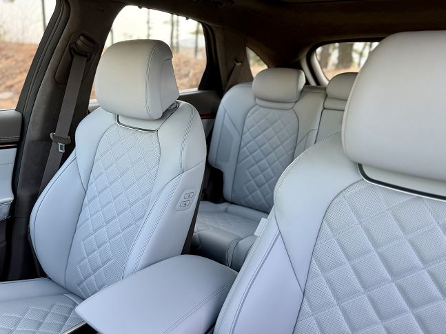 제네시스 GV70 전동화 모델 내부./사진=백유진 기자 byj@