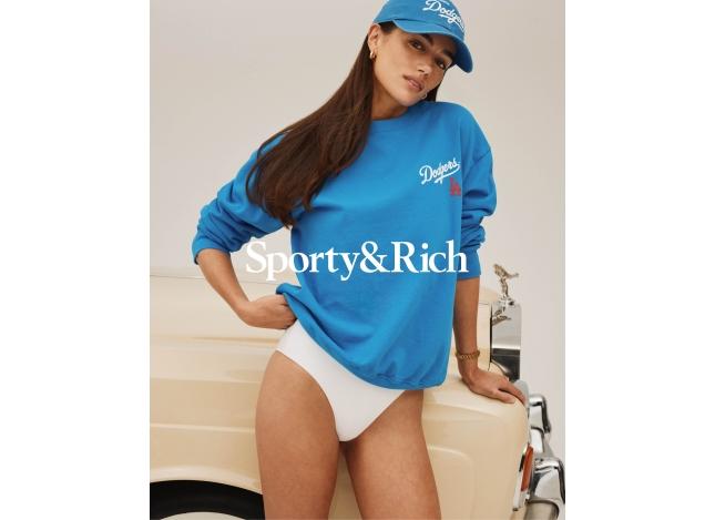 스포티앤리치의 25SS LA다저스 컬렉션. / 사진=롯데지에프알