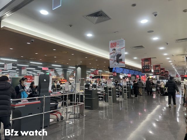 서울회생법원이 홈플러스의 기업회생 절차 개시를 결정한 3월 4일 오전 홈플러스 본사가 위치한 홈플러스 강서점의 모습. / 사진=정혜인 기자 hij@