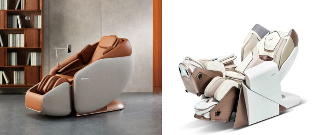 세라젬 파우제 M10(왼쪽)와 바디프랜드 에덴로보 /사진=각 사