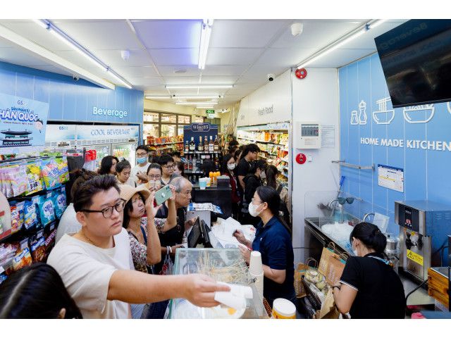 베트남 하노이에 문을 연 GS25 점포/사진제공=GS리테일