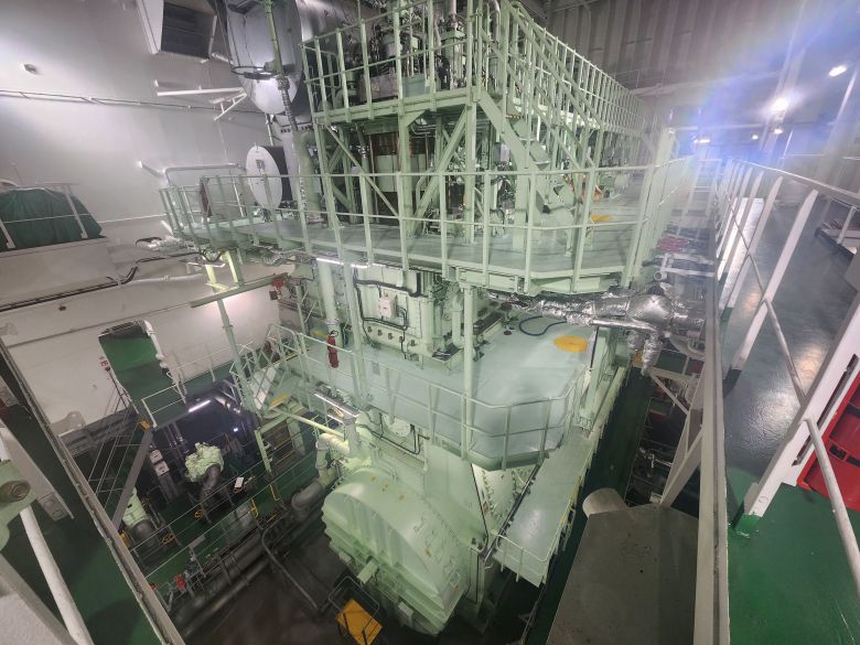 HMM 펄호 메인 엔진./사진=도다솔 기자