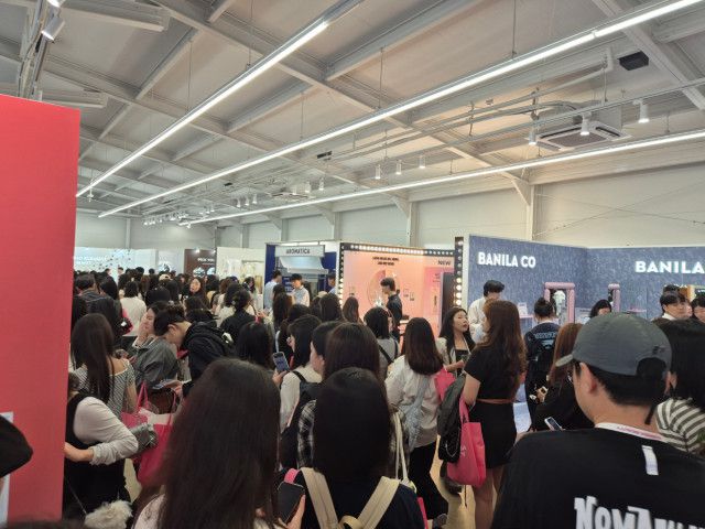 무신사 팝업스토어 '넥스트 뷰티존'/사진=김아름 기자 armijjang@