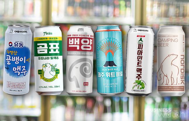 다양한 콘셉트의 콜라보 맥주/그래픽=비즈워치