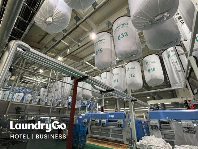 런드리고 B2B 전용 스마트팩토리 /사진=런드리고 홈페이지 캡처