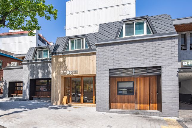 교촌통닭 구미 1호점 외부 전경./사진=교촌에프앤비 제공