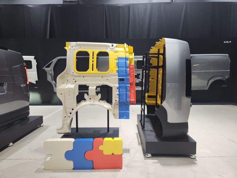 '플렉시블 바디 시스템' 구조./사진=도다솔 기자