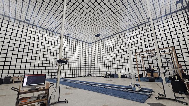 한국전파진흥협회(RAPA)의 IoT 기술지원센터 내 25m 챔버실. /사진=비즈워치