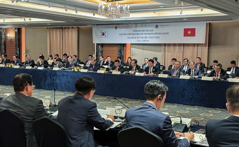 HS효성이 지난 12일 서울 롯데호텔에서 열린 '한-베트남 비즈니스 포럼'에 참석해 향후 베트남 사업의 방향과 협력 비전을 공유했다./사진=HS효성