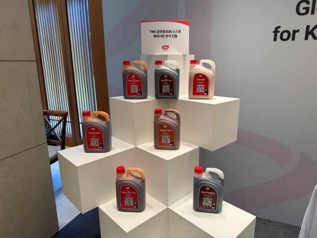 더본코리아의 'TBK 소스'./사진=윤서영 기자 sy@