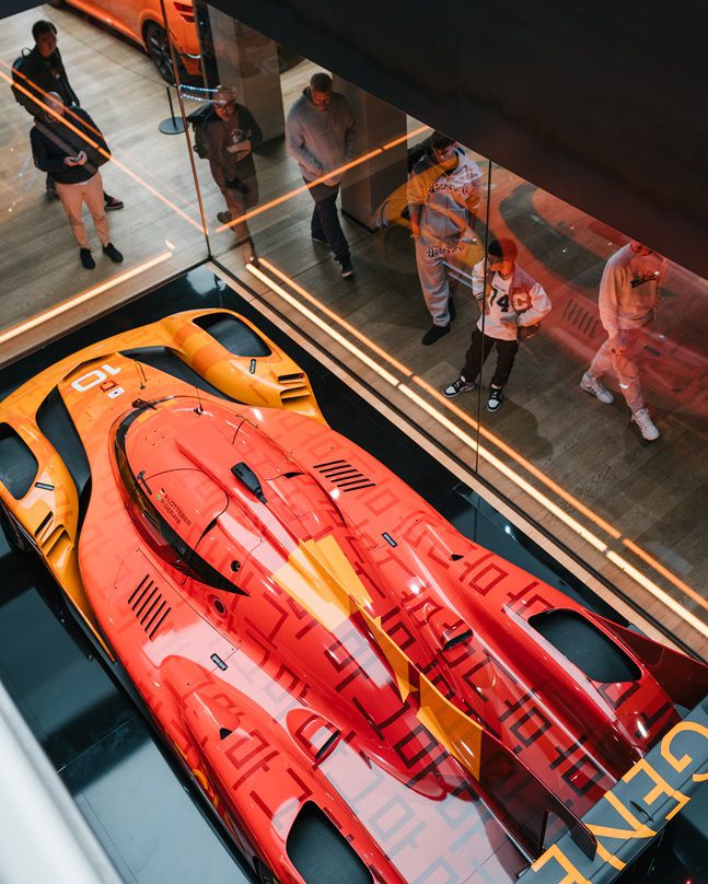 제네시스 스튜디오 뮌헨에 전시된 GMR-001./사진=현대차