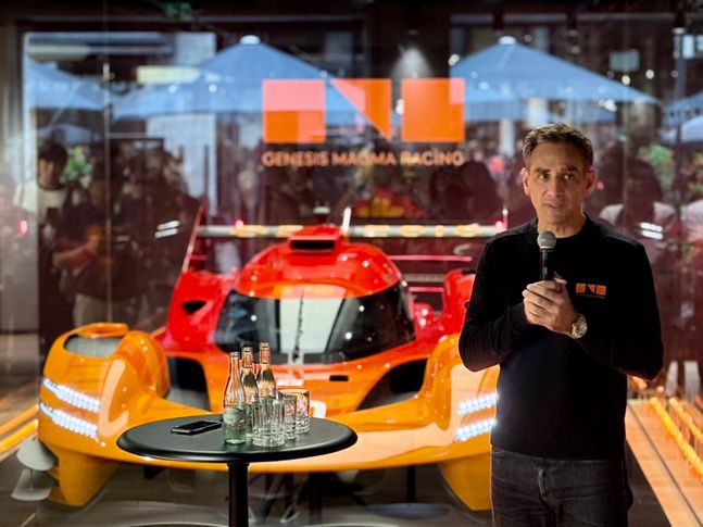 시릴 아비테불 현대모터스포츠 법인장 겸 제네시스 마그마 레이싱 총감독./사진=백유진 기자 byj@