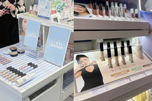 영국 퓨어서울에 입점한 루나. / 사진=애경산업