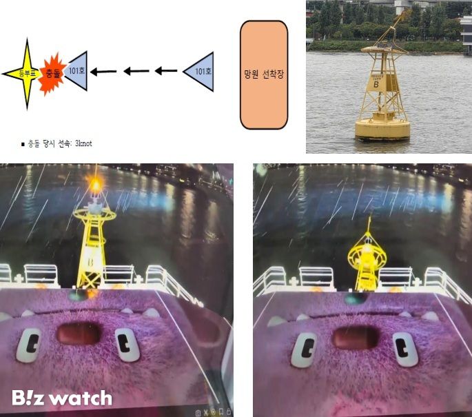 10월17일 저녁 한강버스 시범운항 중 사고 상황/자료=서울시