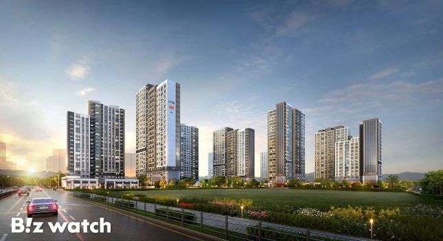 e편한세상 내포 에듀플라츠 투시도/자료=DL이앤씨 제공