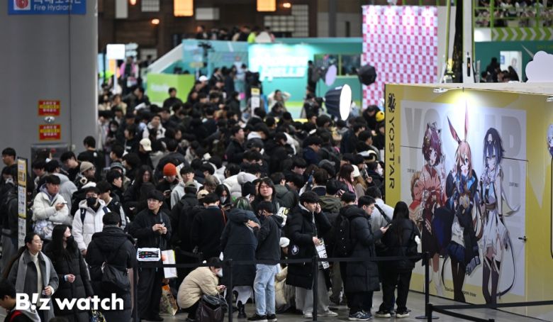 5일 국내 최대 애니메이션·게임 축제 'AGF 2025'가 경기 고양시 킨텍스 제1전시장에서 개막하고 있다./사진=이명근 기자 qwe123@