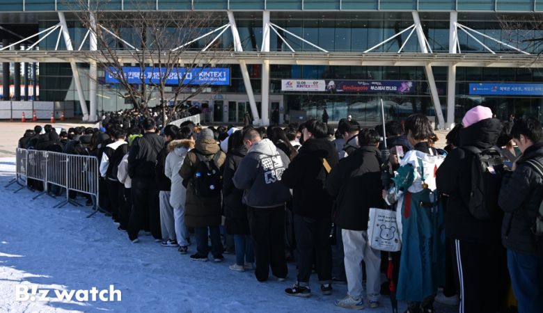 5일 국내 최대 애니메이션·게임 축제 'AGF 2025'가 경기 고양시 킨텍스 제1전시장에서 개막하고 있다./사진=이명근 기자 qwe123@