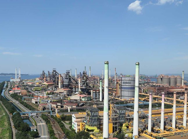 포항제철소./사진=포스코