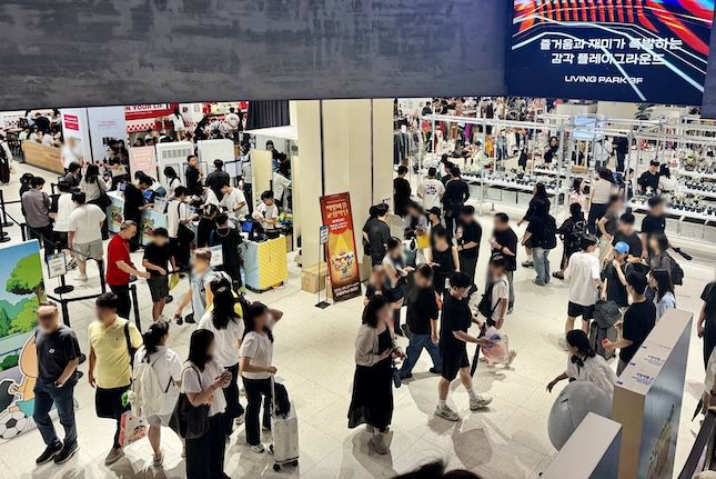 아이파크몰 용산점 도파민 스테이션의 모습. / 사진=HDC아이파크몰