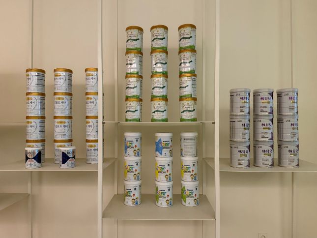 남양유업 조제분유 제품들./사진=윤서영 기자 sy@