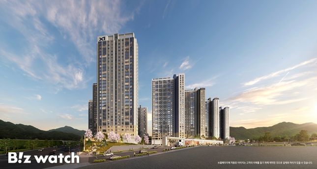 북오산자이 리버블시티 투시도/자료=GS건설