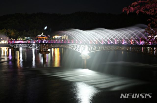 [안동=뉴시스] 안동 월영교