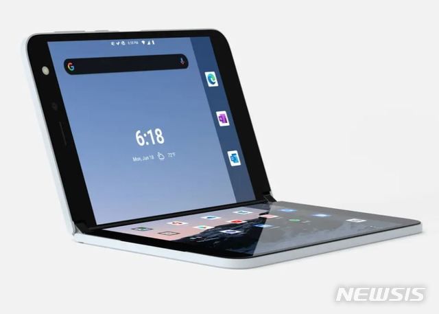 [서울=뉴시스] 사진은 MS '서피스 듀오' (출처=비즈니스인사이더 홈페이지 캡쳐)