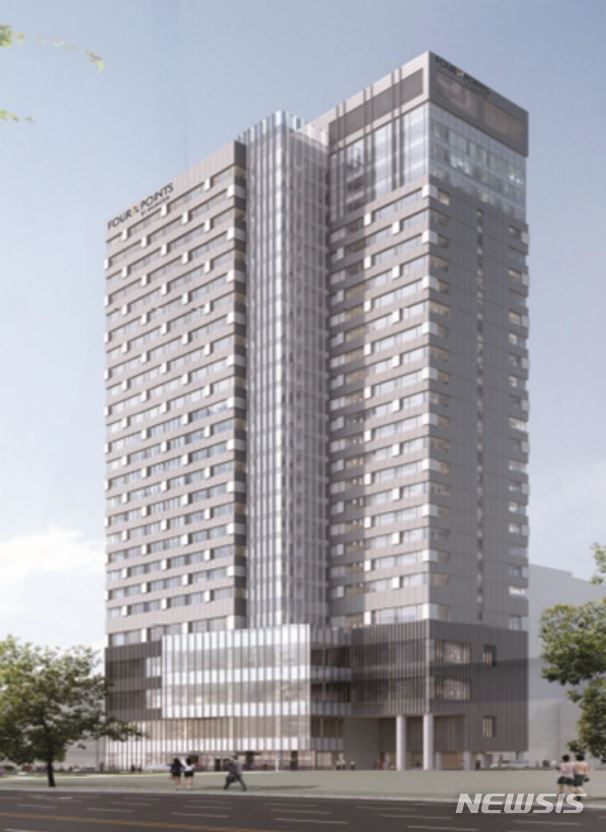 [서울=뉴시스]그래비티 서울 판교 오토그래프 컬렉션 조감도