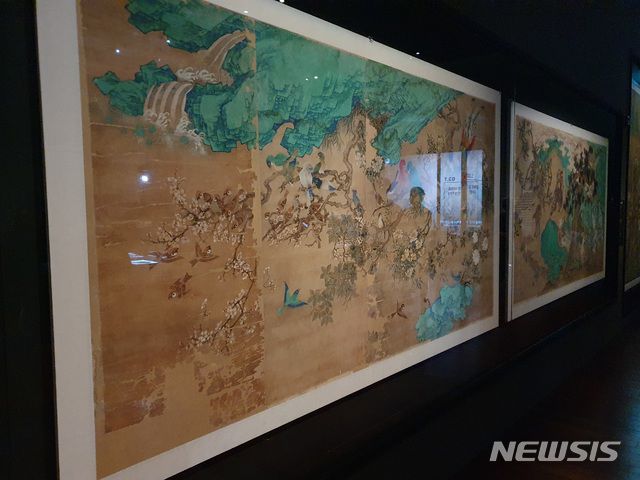 [서울=뉴시스]남정현 기자=경복궁 교태전 부벽화 2020.09.29 nam_jh@newsis.com