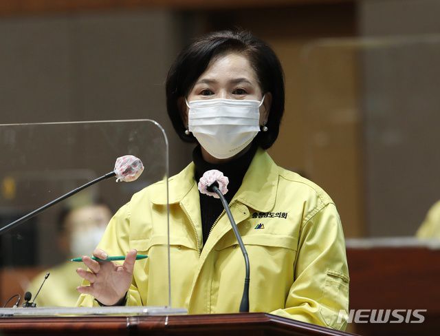 [홍성=뉴시스] 충남도의회 김연 의원