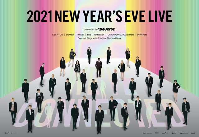 [서울=뉴시스] 2021 NEW YEAR’S EVE LIVE_메인 포스터. 2020.12.03. (사진 = 빅히트 제공) photo@newsis.com