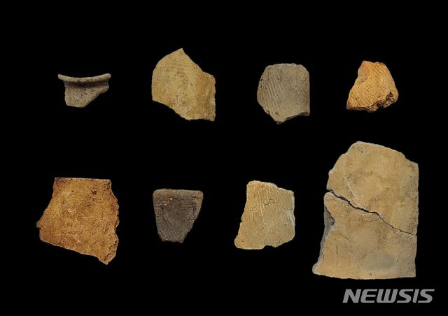 불모산 통일신라시대 사찰 유물