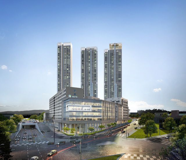 천안 동남구청과 주상복합아파트  *재판매 및 DB 금지