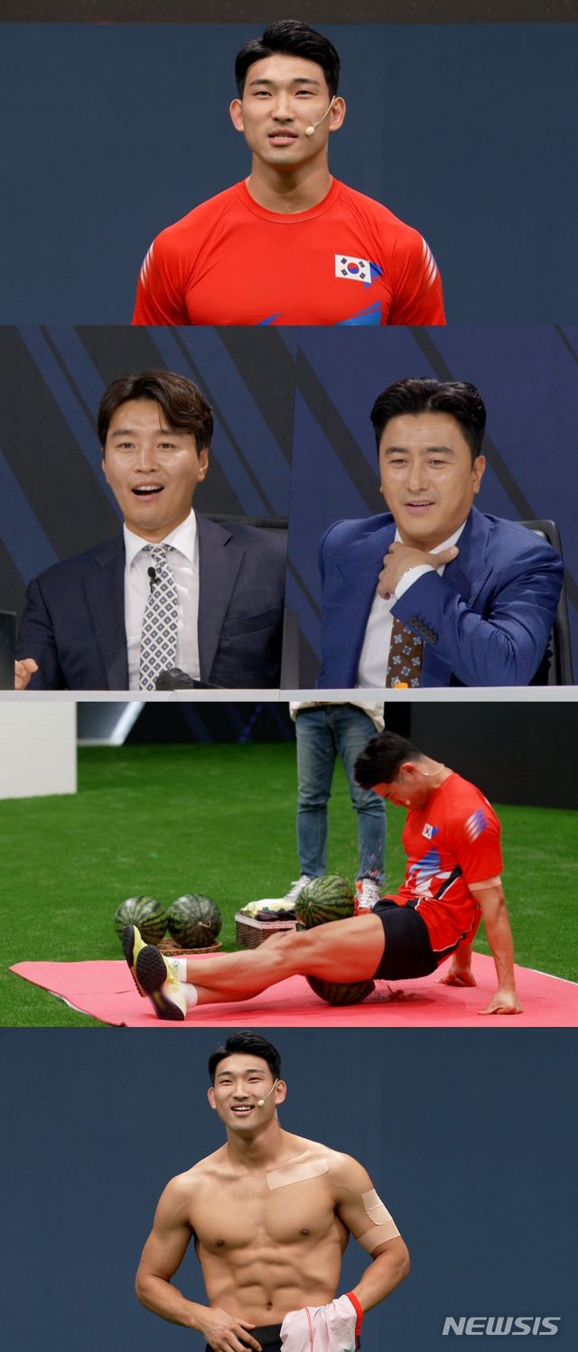 [서울=뉴시스] JTBC 예능 프로그램 '뭉쳐야 찬다' 시즌2 제1회 (사진=JTBC '뭉쳐야찬다 시즌2' 제공) 2021.08.08. photo@newsis.com