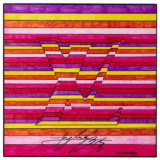 [서울=뉴시스]BTS 정국이 디자인한 루이 비통 트렁크. (사진=루이비통 제공). 2021.08.09 photo@newsis.com *재판매 및 DB 금지