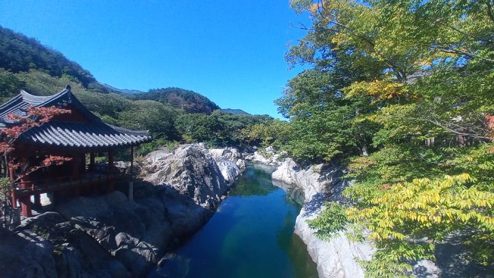 경남 함양 화림계곡 거여정. 2022.09.30. 박주연 기자 photo@newsis.com *재판매 및 DB 금지