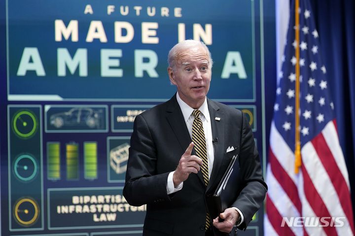 [워싱턴=AP/뉴시스] 조 바이든 미국 대통령 자료사진. 2024.05.23.