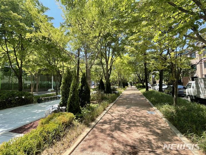 대화도서관 골목정원길. (사진=고양시 제공)