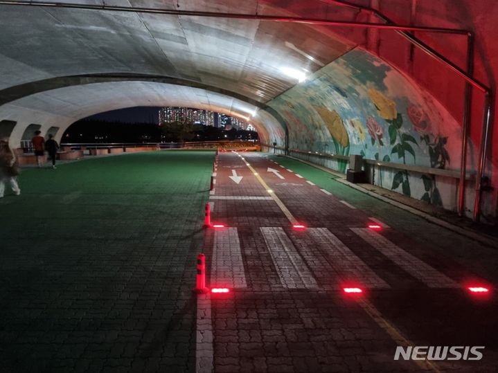 일산호수공원 호수교 하부. (사진=고양시 제공)