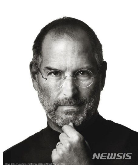 [서울=뉴시스]스티브잡스, 쿠퍼티노,캘리포니아,2006 (Steve Jobs, Cupertino, California, 2006)