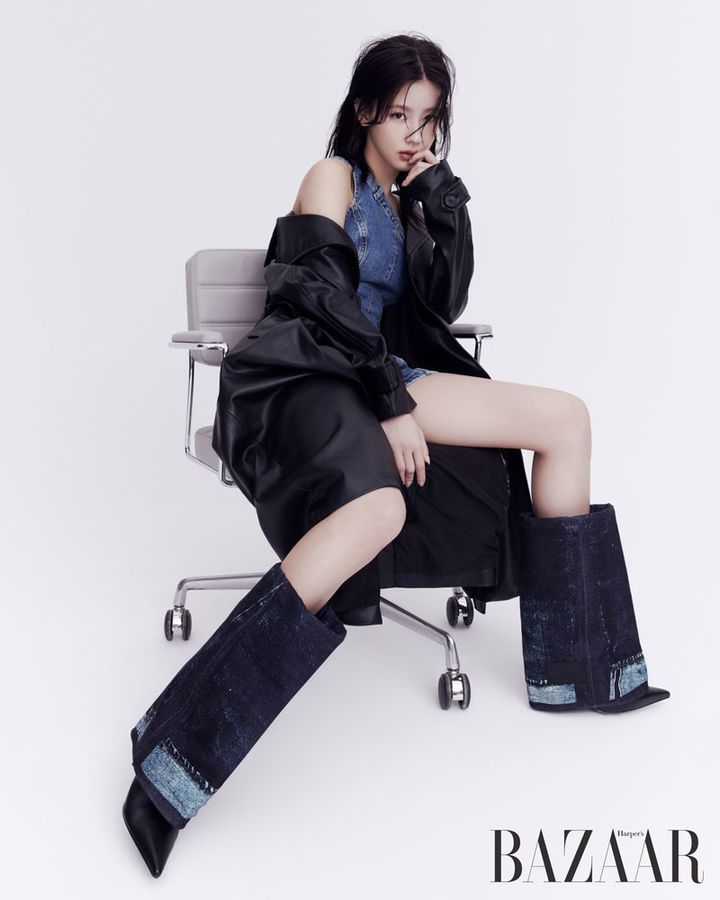 [서울=뉴시스] 미연. (사진=하퍼스 바자 코리아 제공) 2023.10.28. photo@newsis.com *재판매 및 DB 금지