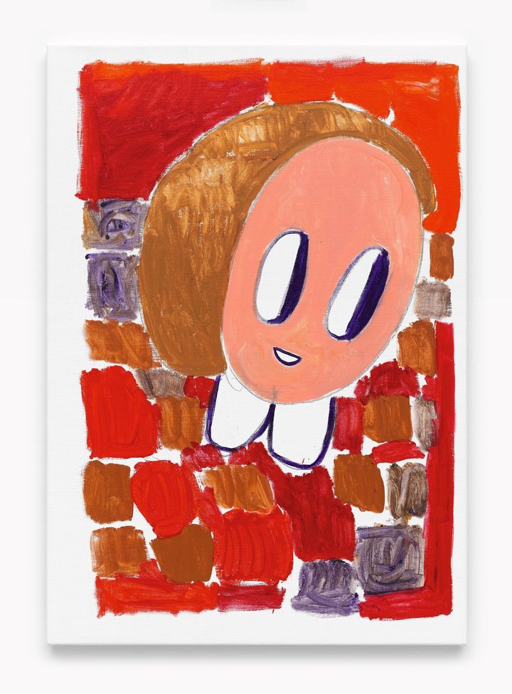 Andre Butzer, Untitled, 2022, acrylic on canvas, 100 × 69.5 cm *재판매 및 DB 금지