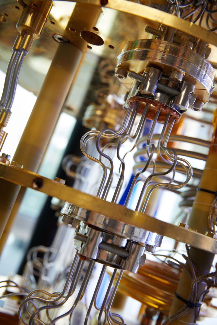 네덜란드 양자역학 연구소 '큐텍(QuTech)'에 있는 양자컴퓨터 모습.(사진=큐텍 제공) *재판매 및 DB 금지