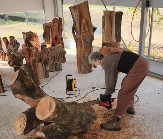 전기톱 조각가 김윤신 *재판매 및 DB 금지