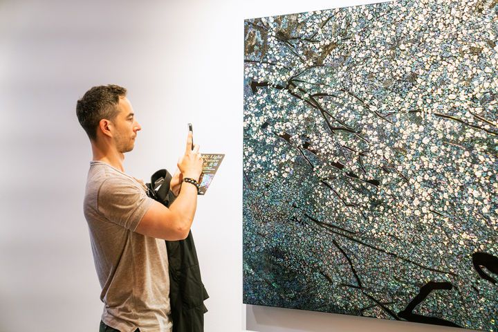 코리아나 화장박물관 호주 시드니 기획전 자연의 빛, 옻칠 전시 전경. *재판매 및 DB 금지